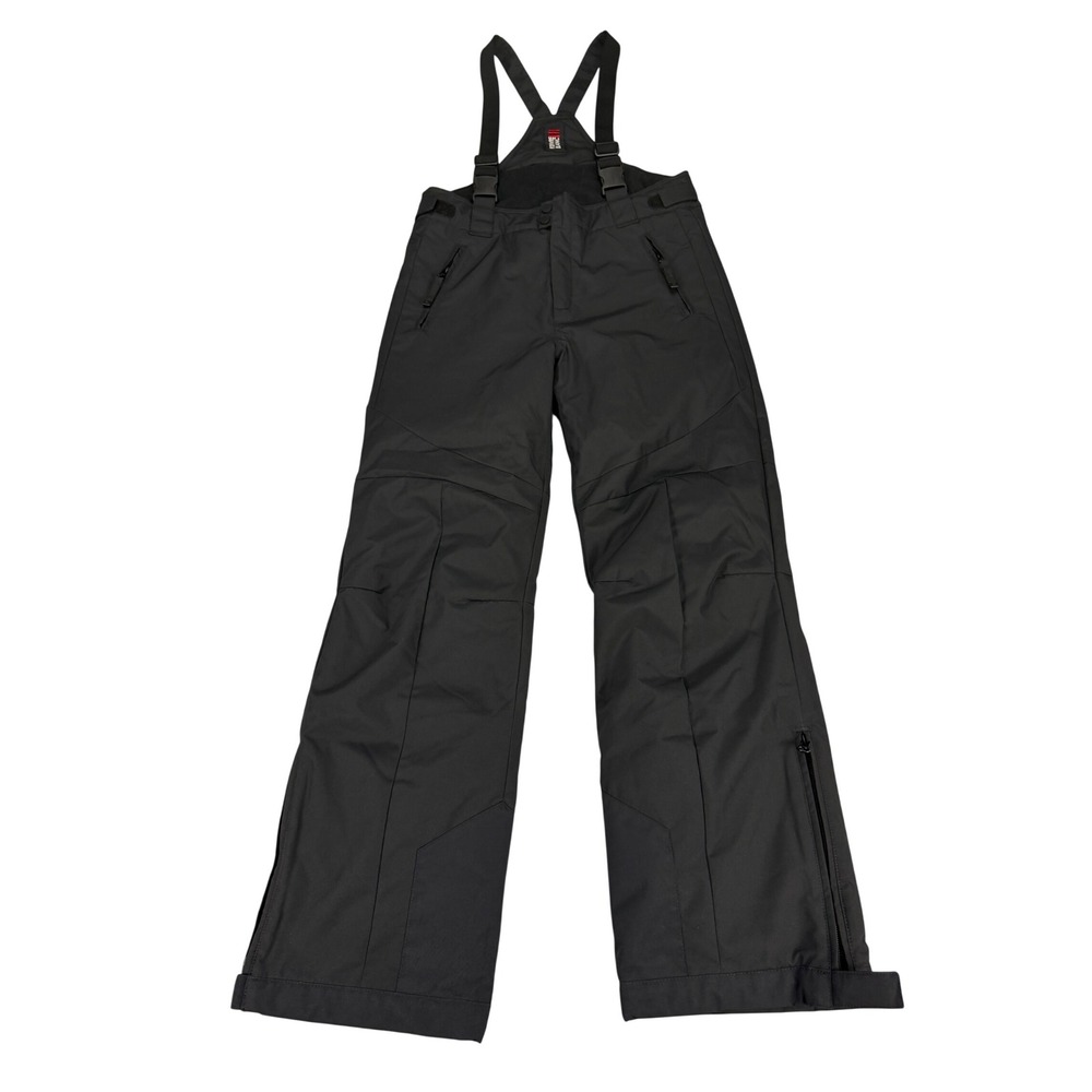 Poivre Blanc Kids Black Ski Bib Pants Snow Trousers Size 14 French Design